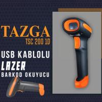 TAZGA 1D KABLOLU LAZER BARKOD OKUYUCU TSC-200